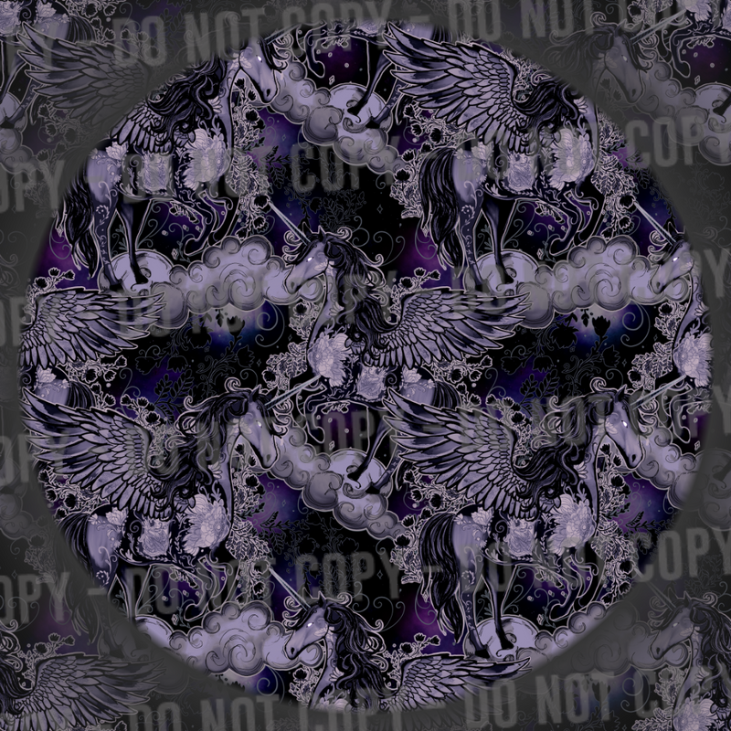 Unicorn - Dark Purple