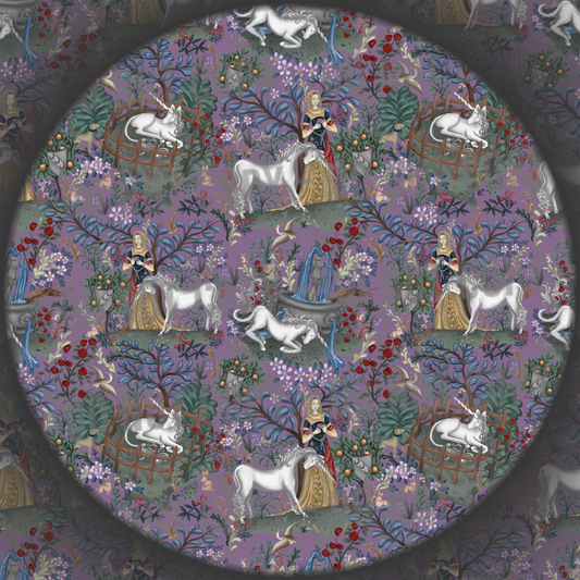 Unicorn Tapestry - Purple
