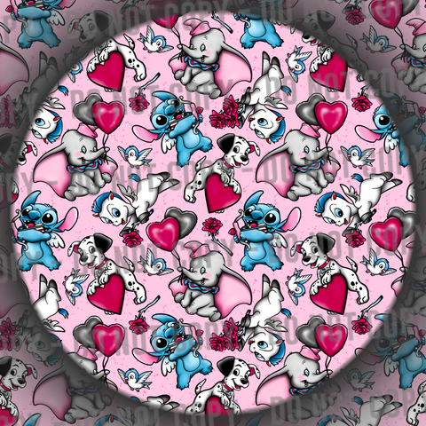 Valentines Tattoo - Pink