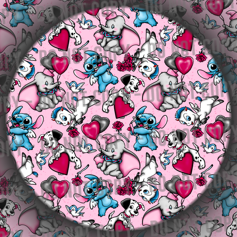Valentines Tattoo - Pink