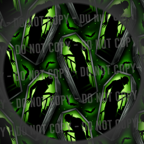 Vampire Coffin - Green