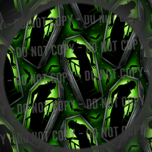 Vampire Coffin - Green