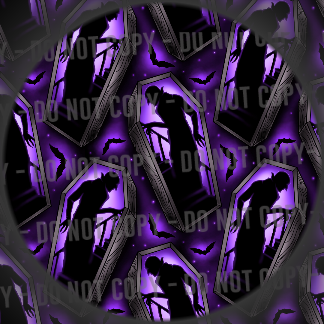 Vampire Coffin - Purple