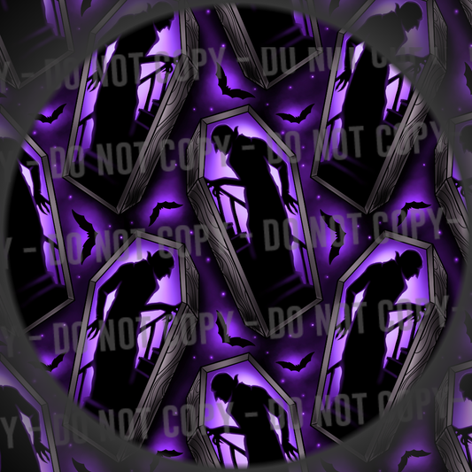 Vampire Coffin - Purple