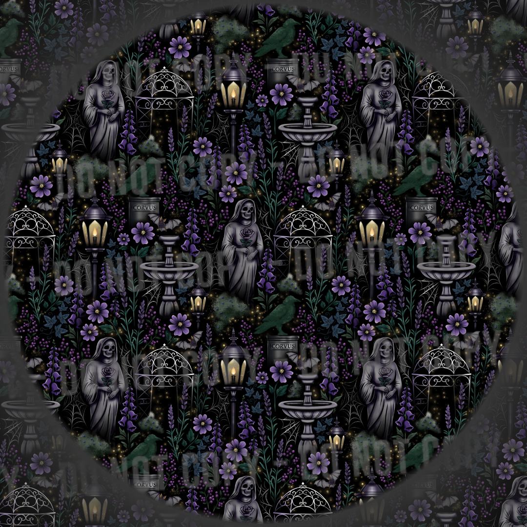 Victorian Garden  - Purple