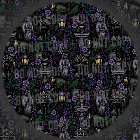 Victorian Garden  - Purple