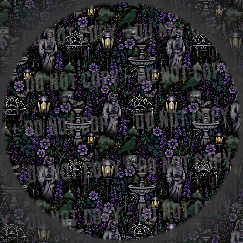 Victorian Garden  - Purple