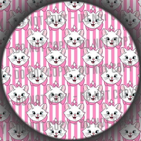 White Cat Stripes - 4