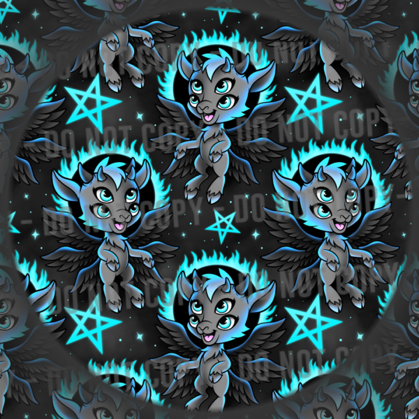 Angel Goats - Grey Blue
