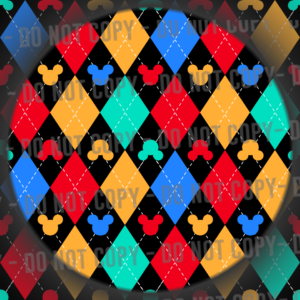 Argyle Mouse - Bright