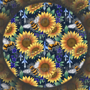 Bees & Sunflowers - 1