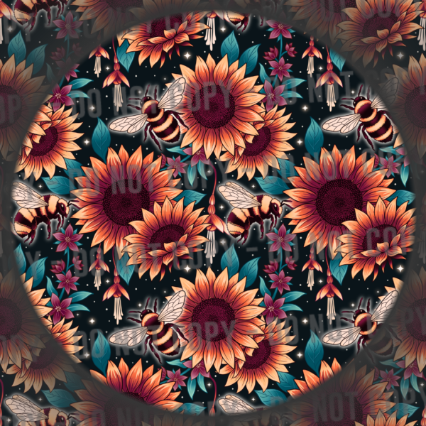 Bees & Sunflowers - 2