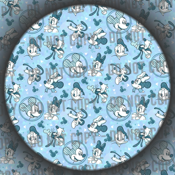 Blue Mouse & Friends