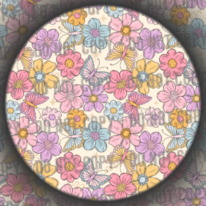 Bright Butterflies & Flowers