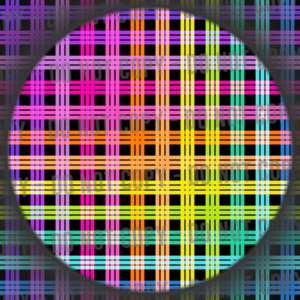 Bright Rainbow Gingham