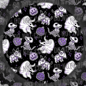 Burton Dog Stickers - Purple