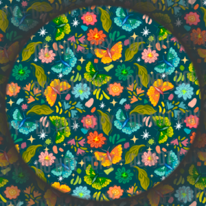 Butterflies - Teal
