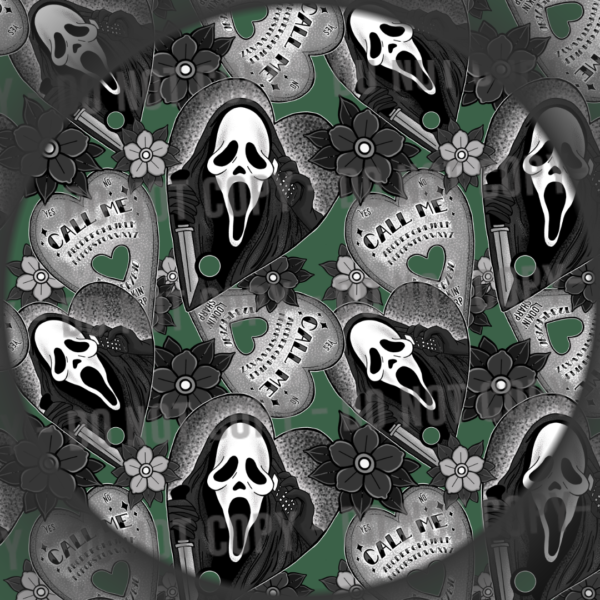 Call Me - Green & Grey