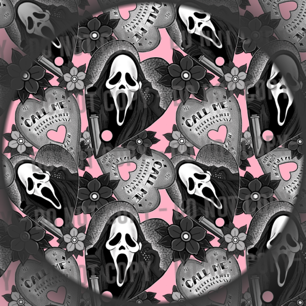 Call Me - Pink And Grey