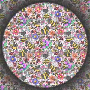 Cat Bees - Pink