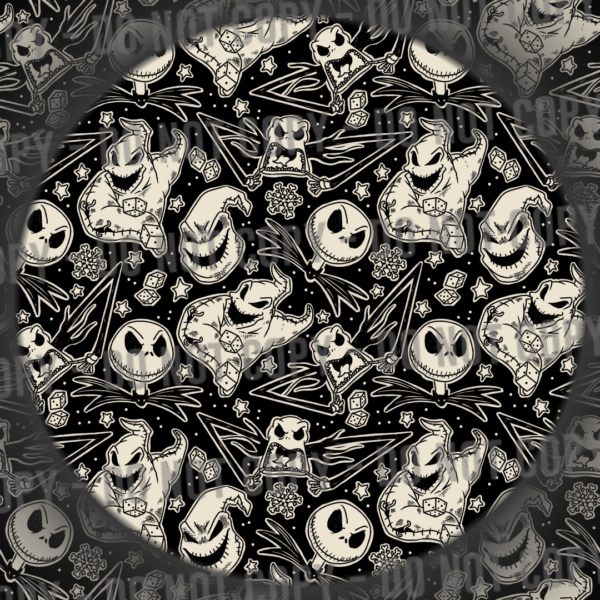 Christmas Nightmare - Black & White