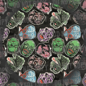 Classic Monsters - Black
