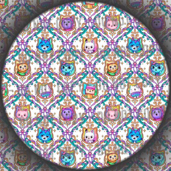 Clear Vinyl - Dollhouse Cat Mashup