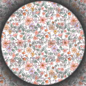 Clear Vinyl - Flowers & Acorns