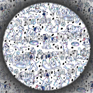 Clear Vinyl - Dalmatian Spots - 1