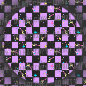 Co-Ord - Moon Checks - Purple