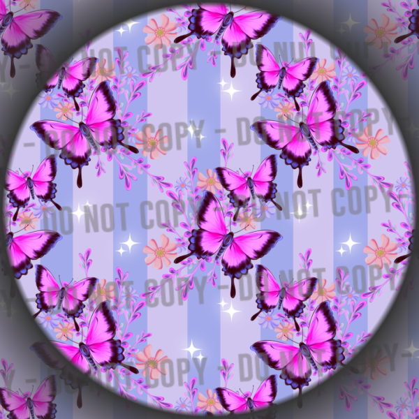 Co-Ord - Pink Butterfly Frames