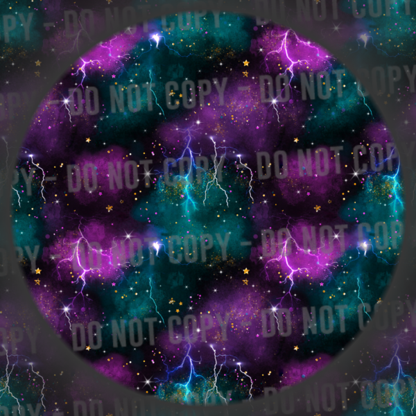 Co-Ord - Ring - Purple & Teal