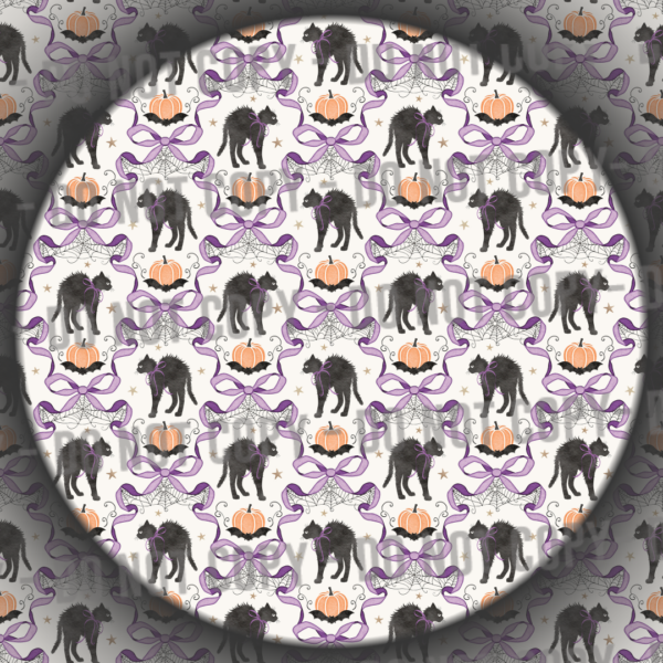 Coquette Halloween Cats - 2