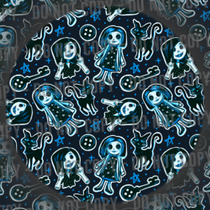 Cora Stickers - Blue