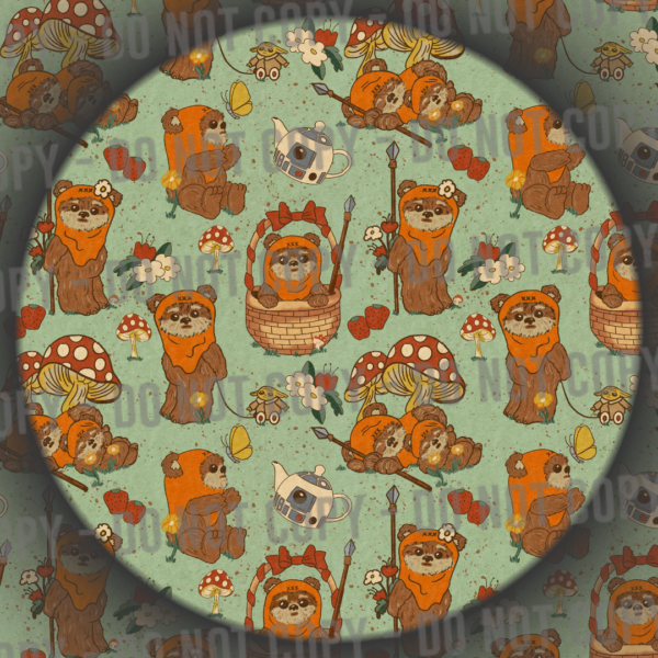 Cottage Ewok - Green