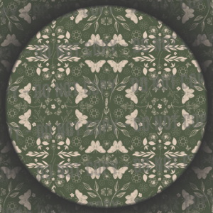 Cottage Butterflies - Green