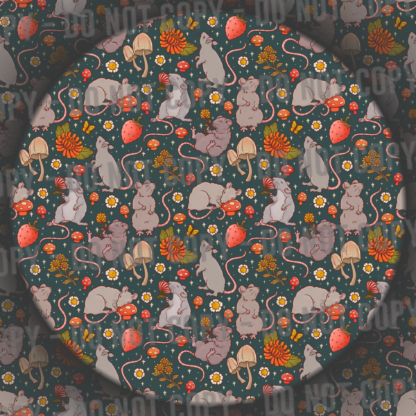 Cottagecore Rats - Dark