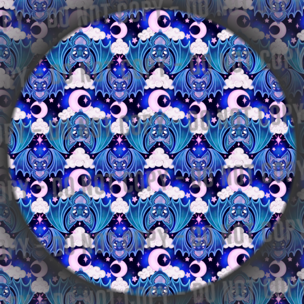 Cute Bats - Blue
