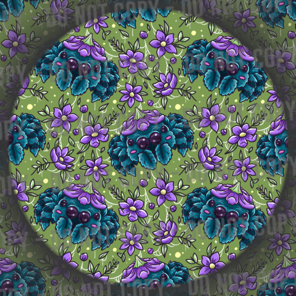 Cute Floral Spider - 2