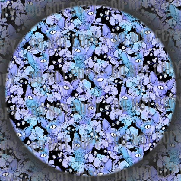 Cyclops Kitty - Blue