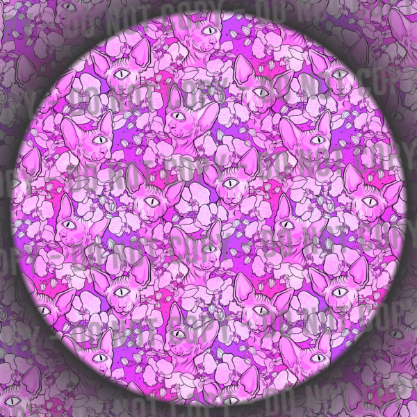 Cyclops Kitty - Pink