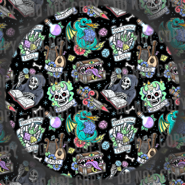 D20 - Black
