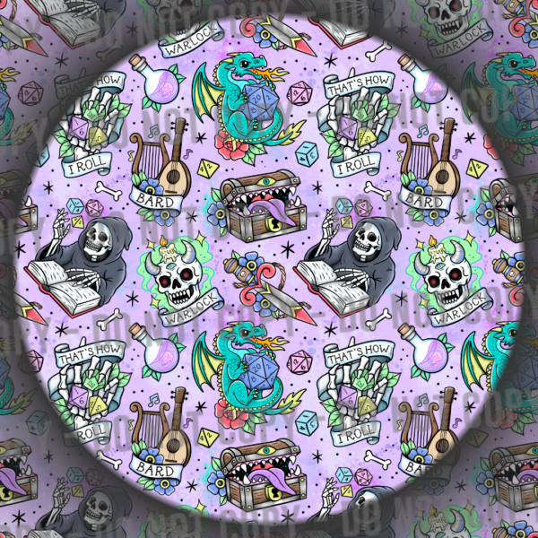 D20 - Purple