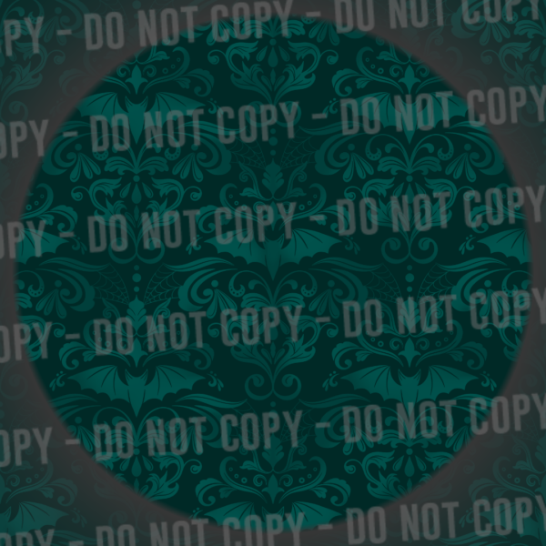 Damask Bats - Teal