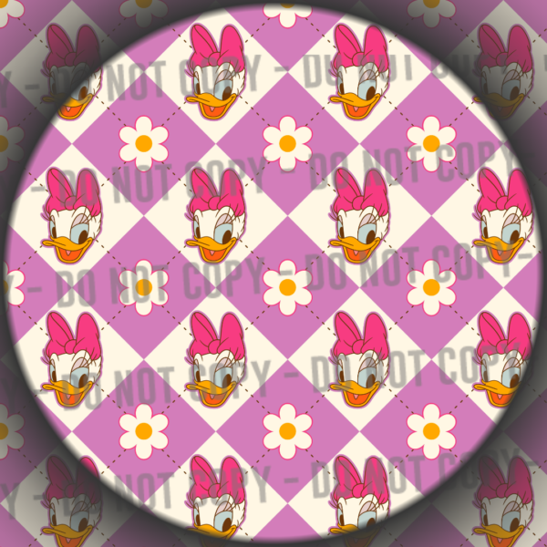 Dark Pink Duck Diamonds