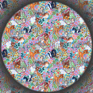 Deer - Floral Main - 1