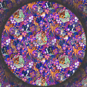 Deer - Floral Main - 2
