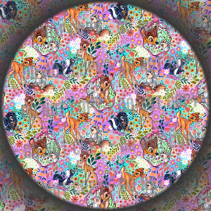 Deer - Floral Main - 4