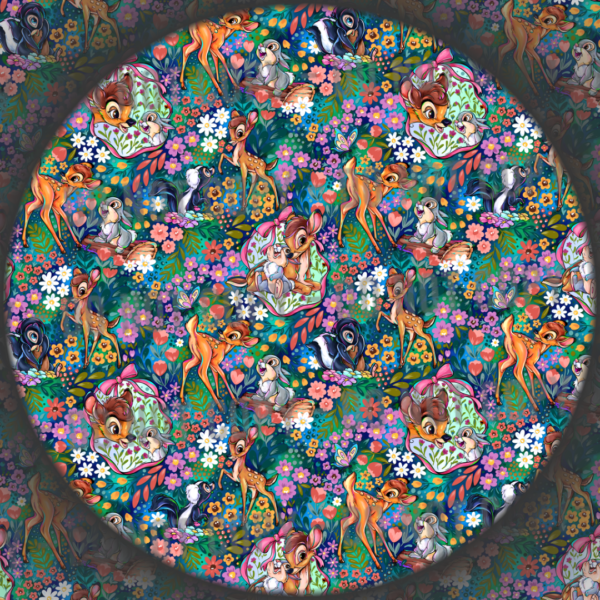 Deer - Floral Main - 5
