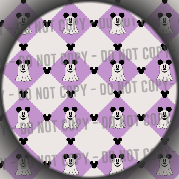 Diamond Mouse Ghost - Purple